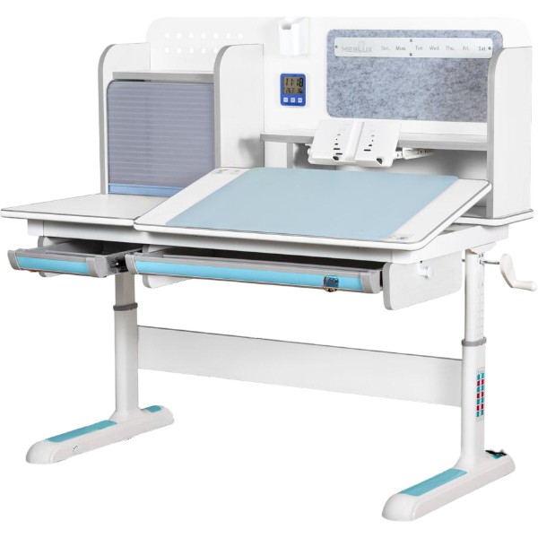 Фото - Парта шкільна Mealux Winnipeg Multicolor WG + BL (BD-630 WG + BL Multicolor)